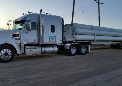 Austin's courier trailer